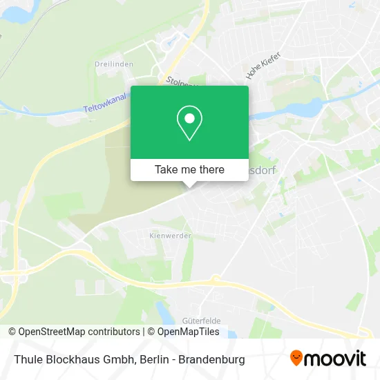 Thule Blockhaus Gmbh map