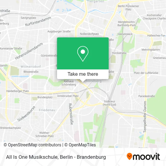 All Is One Musikschule map