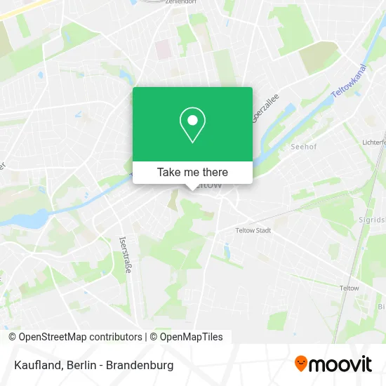 Kaufland map