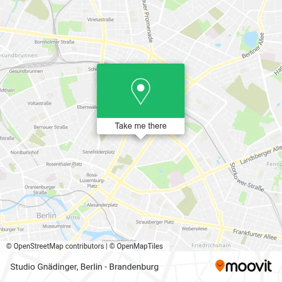 Studio Gnädinger map