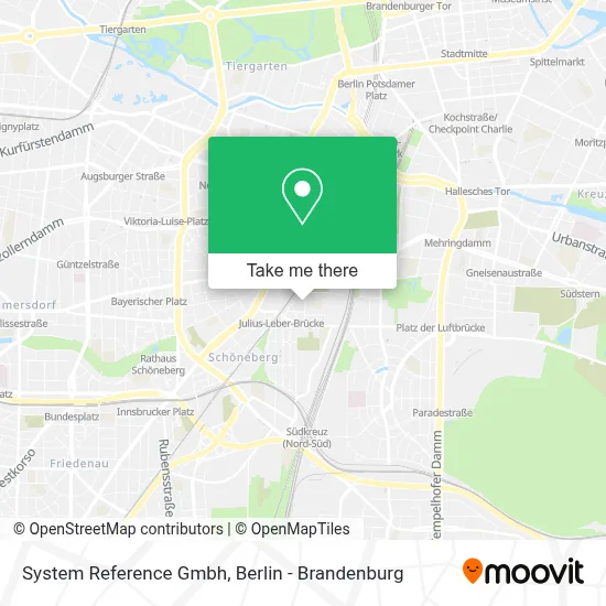 System Reference Gmbh map
