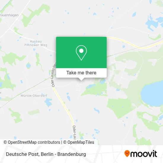 Deutsche Post map