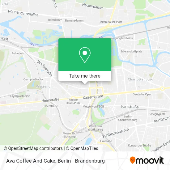 Ava Coffee And Cake map
