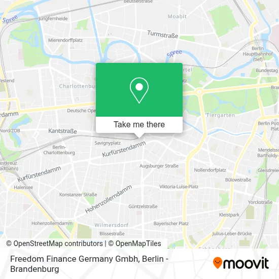 Freedom Finance Germany Gmbh map