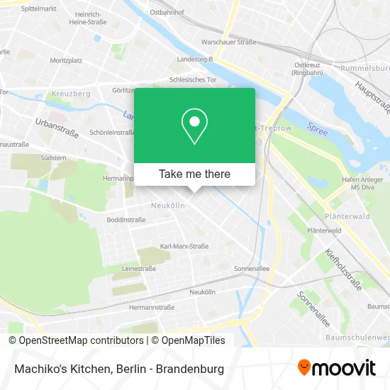 Machiko's Kitchen map