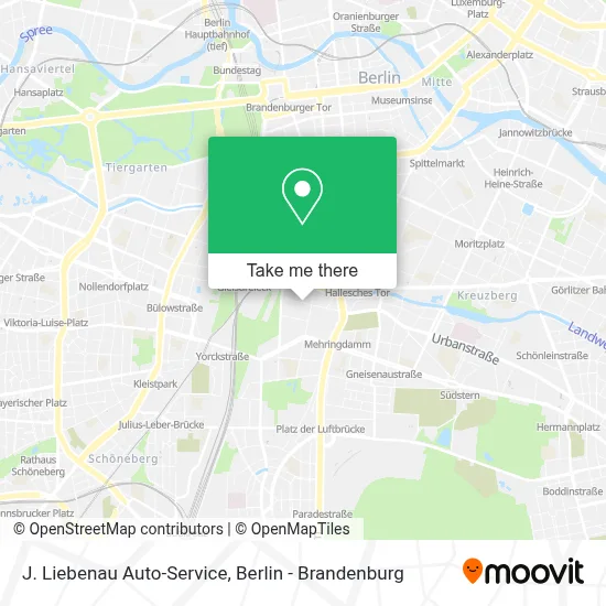 J. Liebenau Auto-Service map