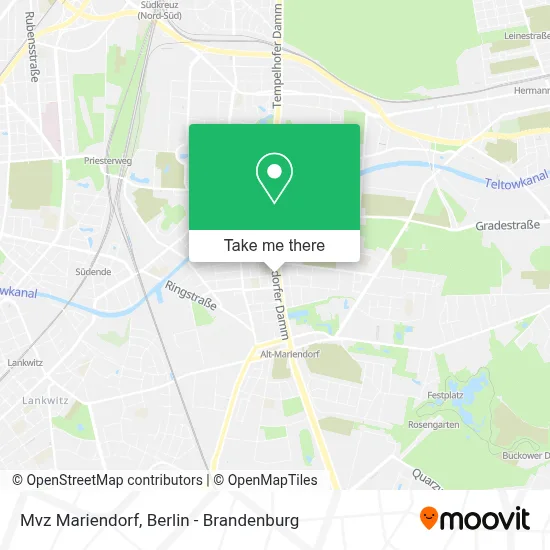 Mvz Mariendorf map