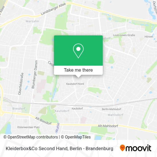 Kleiderbox&Co Second Hand map