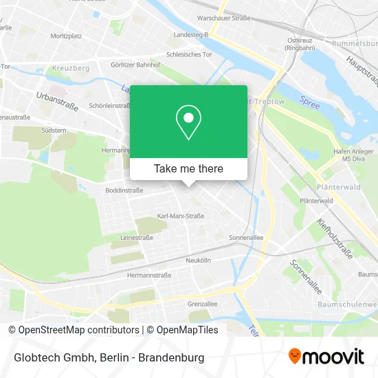 Globtech Gmbh map