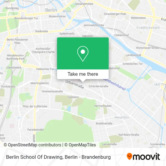 Berlin School Of Drawing map