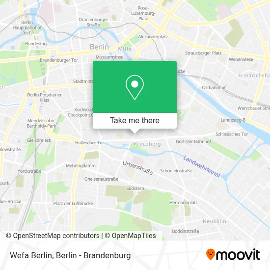 Wefa Berlin map