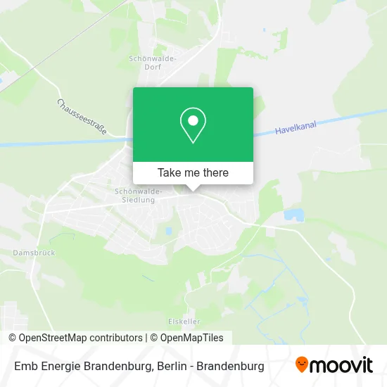 Emb Energie Brandenburg map