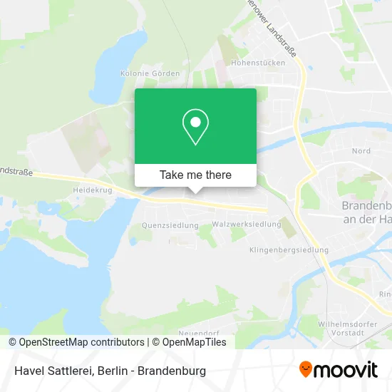Havel Sattlerei map