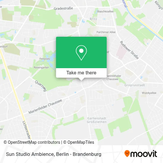 Sun Studio Ambience map