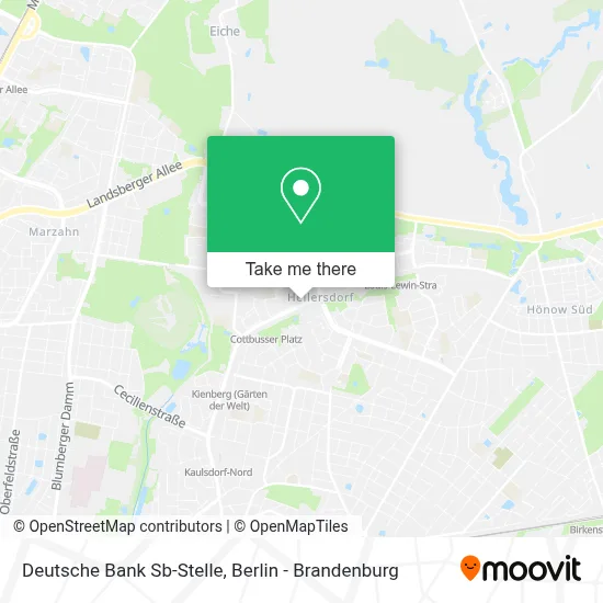 Deutsche Bank Sb-Stelle map