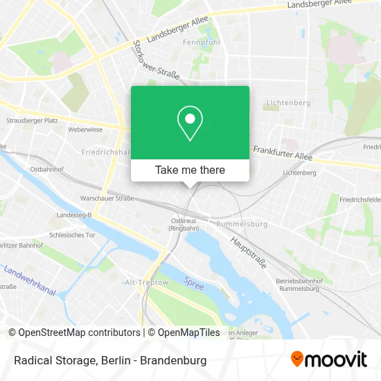 Radical Storage map