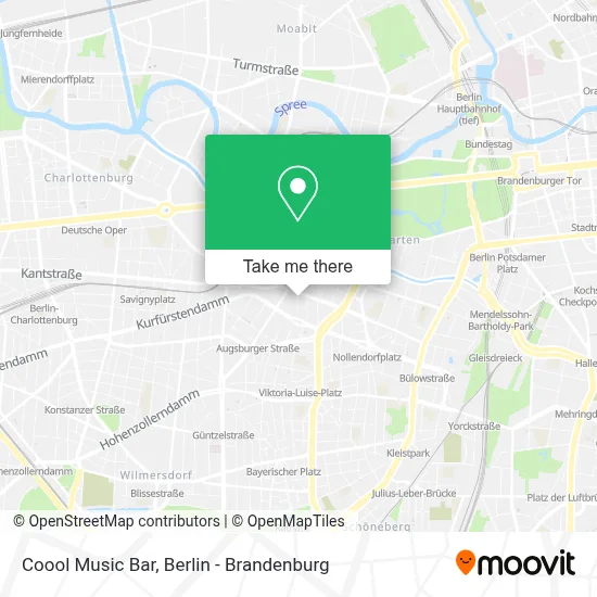 Coool Music Bar map