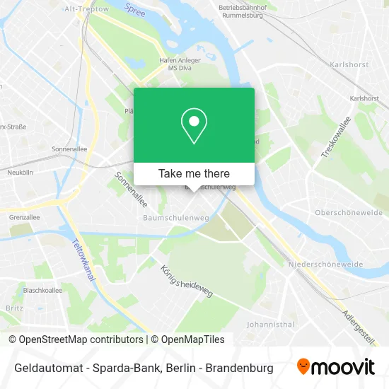Geldautomat - Sparda-Bank map