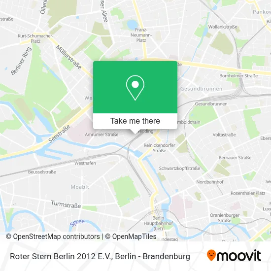 Roter Stern Berlin 2012 E.V. map