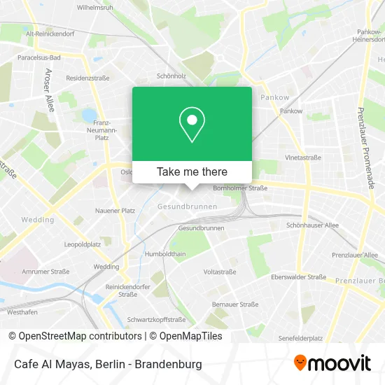 Cafe Al Mayas map
