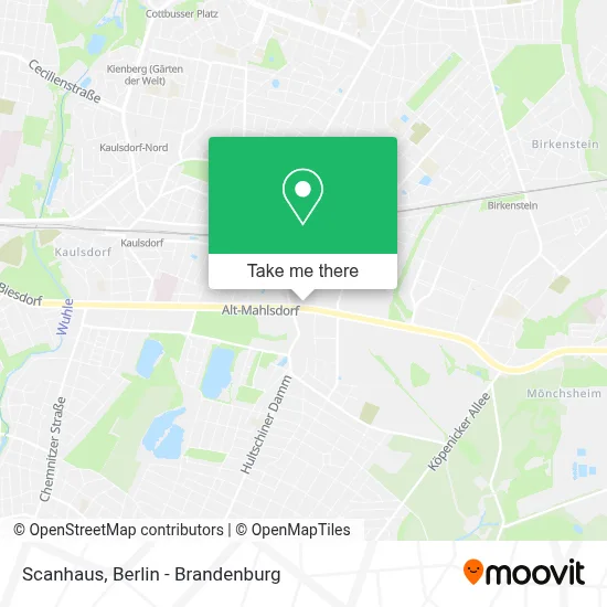 Scanhaus map