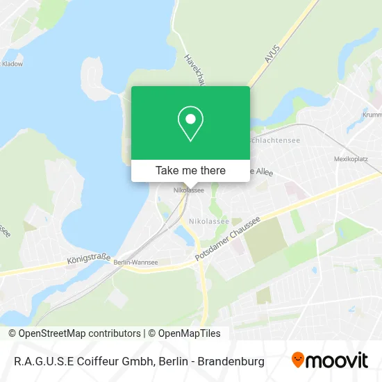 R.A.G.U.S.E Coiffeur Gmbh map