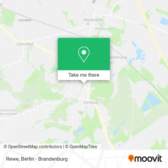 Rewe map