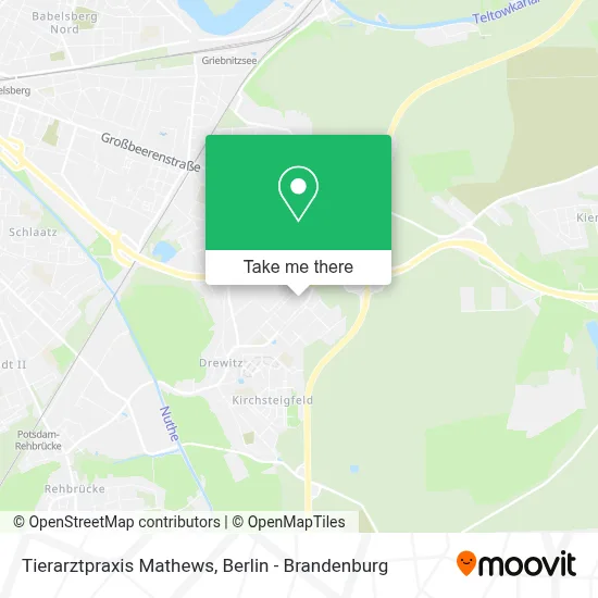 Tierarztpraxis Mathews map