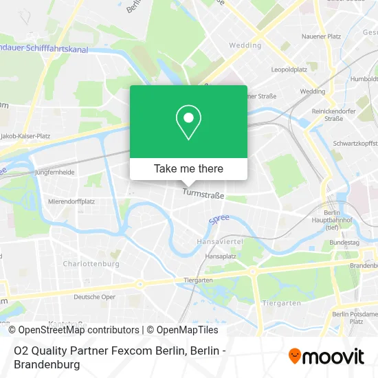 O2 Quality Partner Fexcom Berlin map