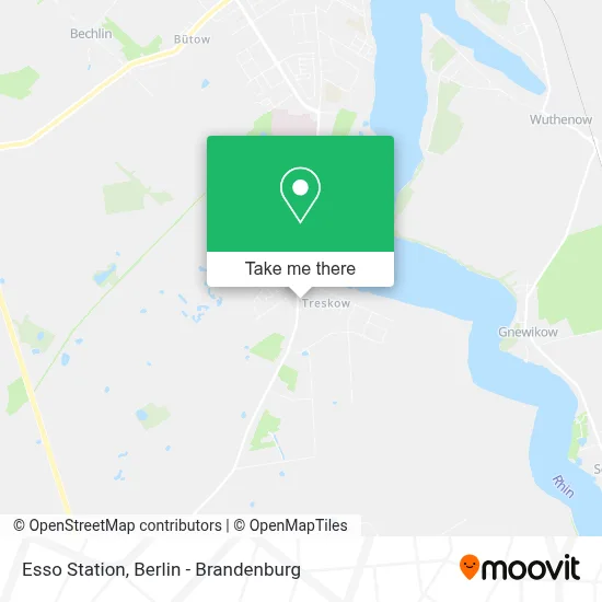 Esso Station map