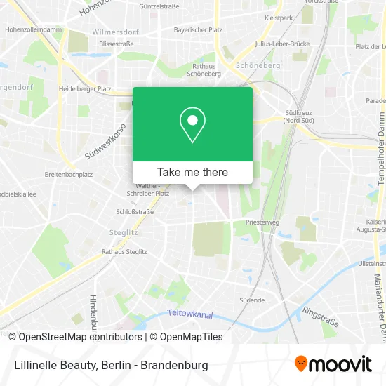 Lillinelle Beauty map