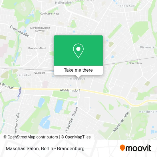 Maschas Salon map