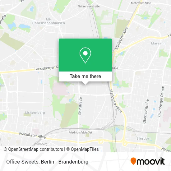 Office-Sweets map