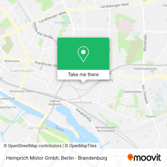 Hemprich Motor Gmbh map