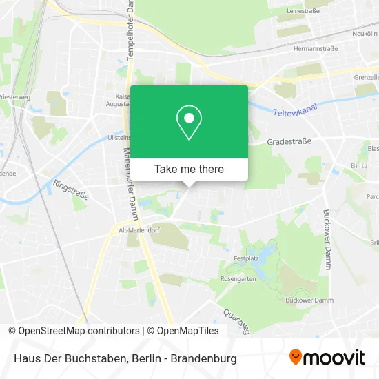 Haus Der Buchstaben map