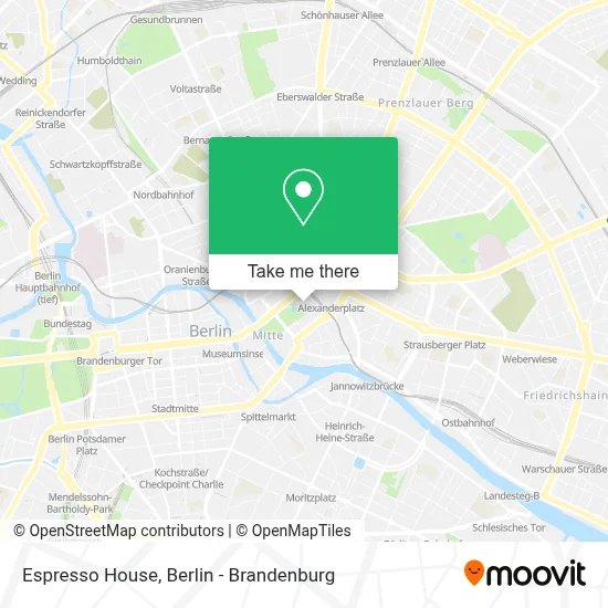 Espresso House map