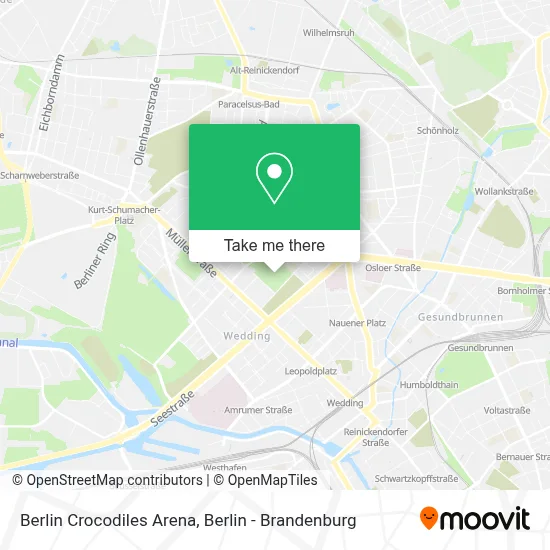 Berlin Crocodiles Arena map