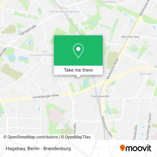 Hagebau map