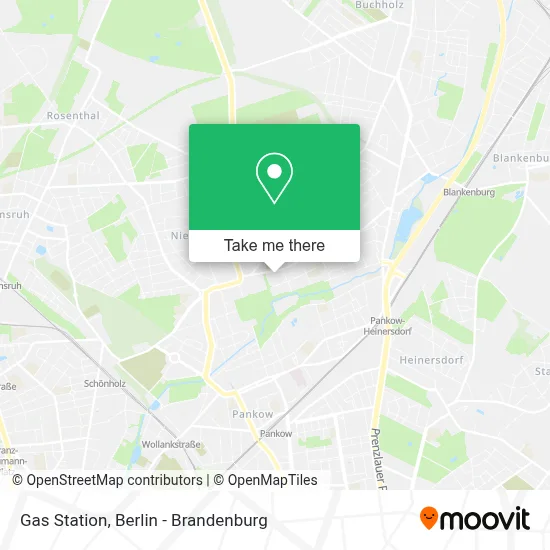 Tankstelle map