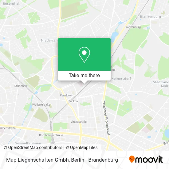 Map Liegenschaften Gmbh map