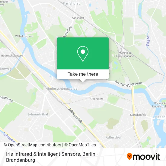 Iris Infrared & Intelligent Sensors map
