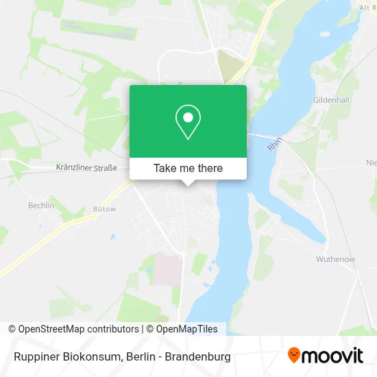 Ruppiner Biokonsum map