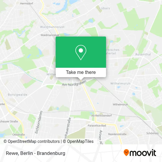 Rewe map