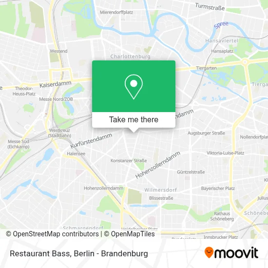 Restaurant Bass map