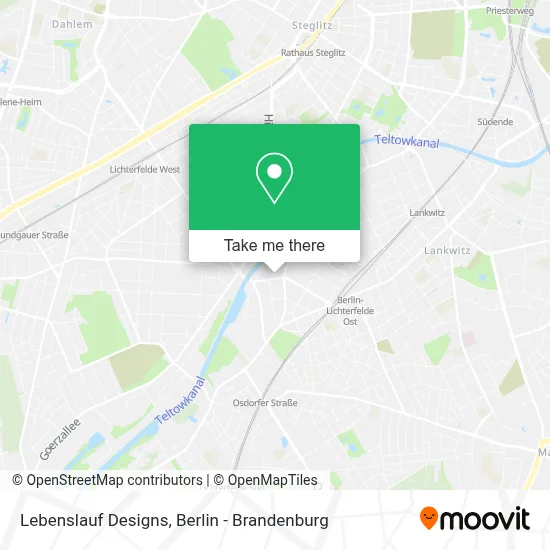 Lebenslauf Designs map
