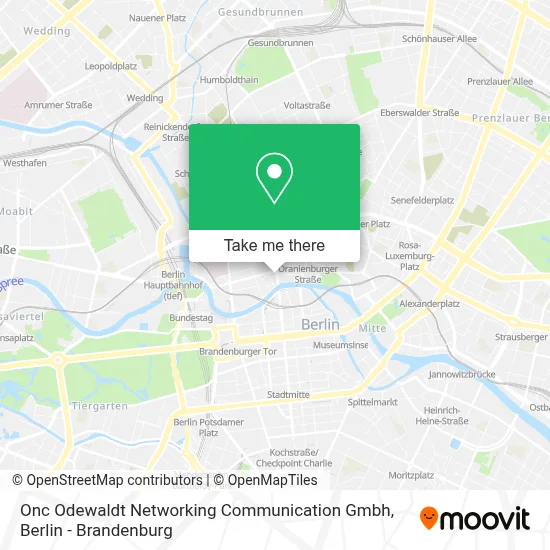 Onc Odewaldt Networking Communication Gmbh map