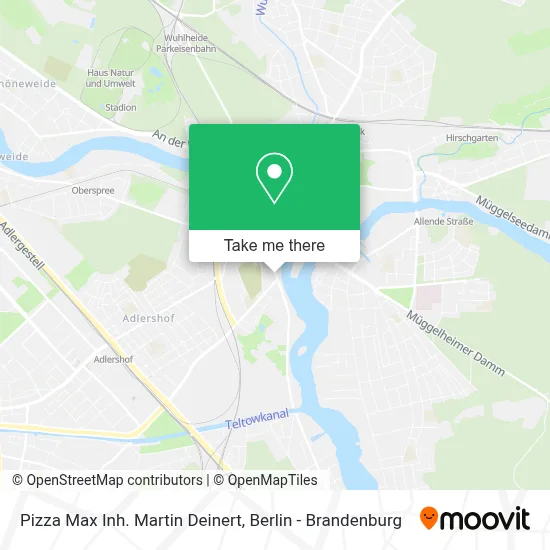 Pizza Max Inh. Martin Deinert map
