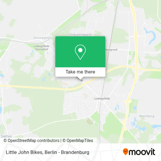 Little John Bikes map