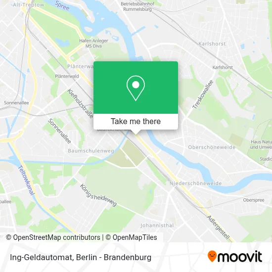 Ing-Geldautomat map