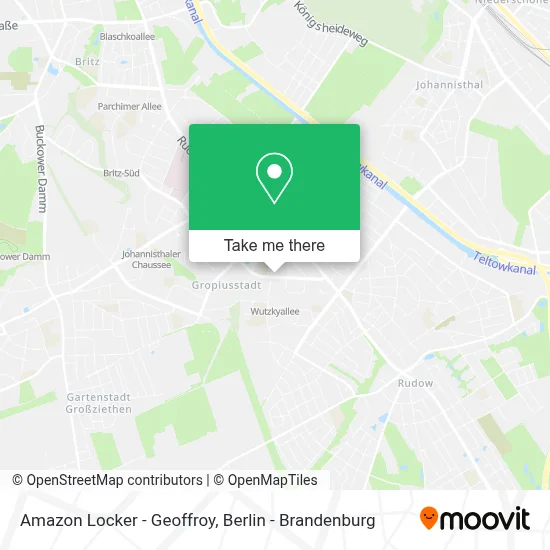 Amazon Locker - Geoffroy map